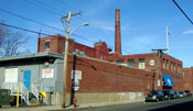 facade of alley street