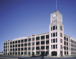 facade of clock tower building