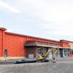 Construction of the new market basket building
