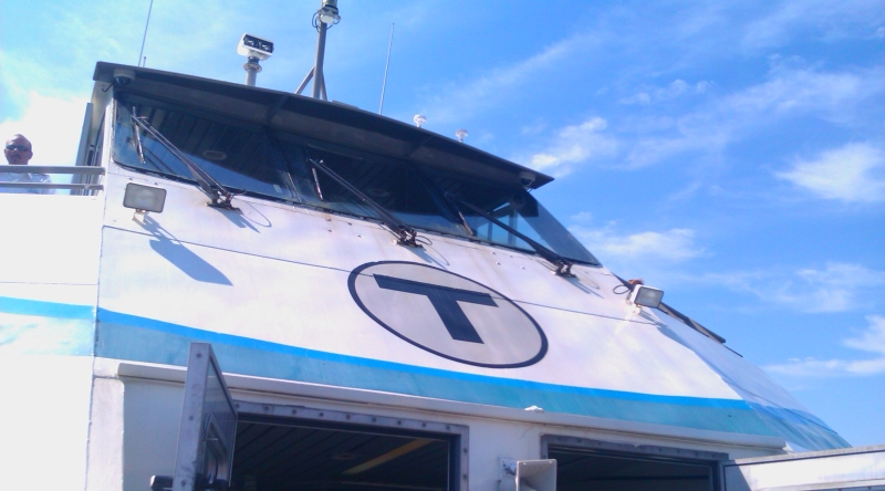 image of mbta commuter ferry