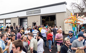 Crowds gathered at the Bent Water Brewing Co. Blast Off celebration on Saturday for beer, food, music and a tour of the facilities.