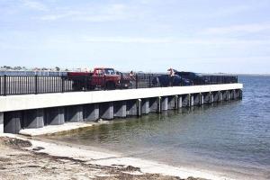 The Blossom Street extension, which will be the ferry terminal, shows progress on Friday as one of several projects on the Lynn waterfront.