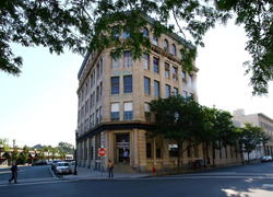 The former Lynn Item building sits vacant in the downtown business district.