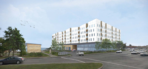 A MassWorks infrastructure grant will pay for traffic and water service projects serving a proposed 348-unit apartment complex at the former Beacon Chevrolet property on the Lynnway.